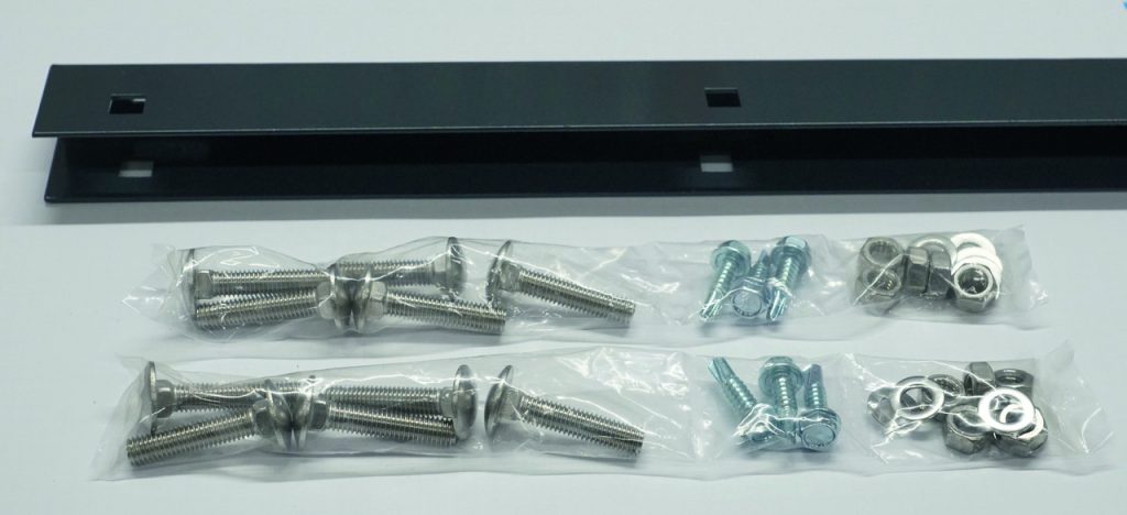 zaunanschlussset anthrazit